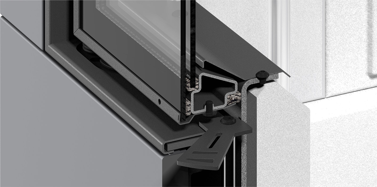 Pevné a stabilné dvierka ohniska